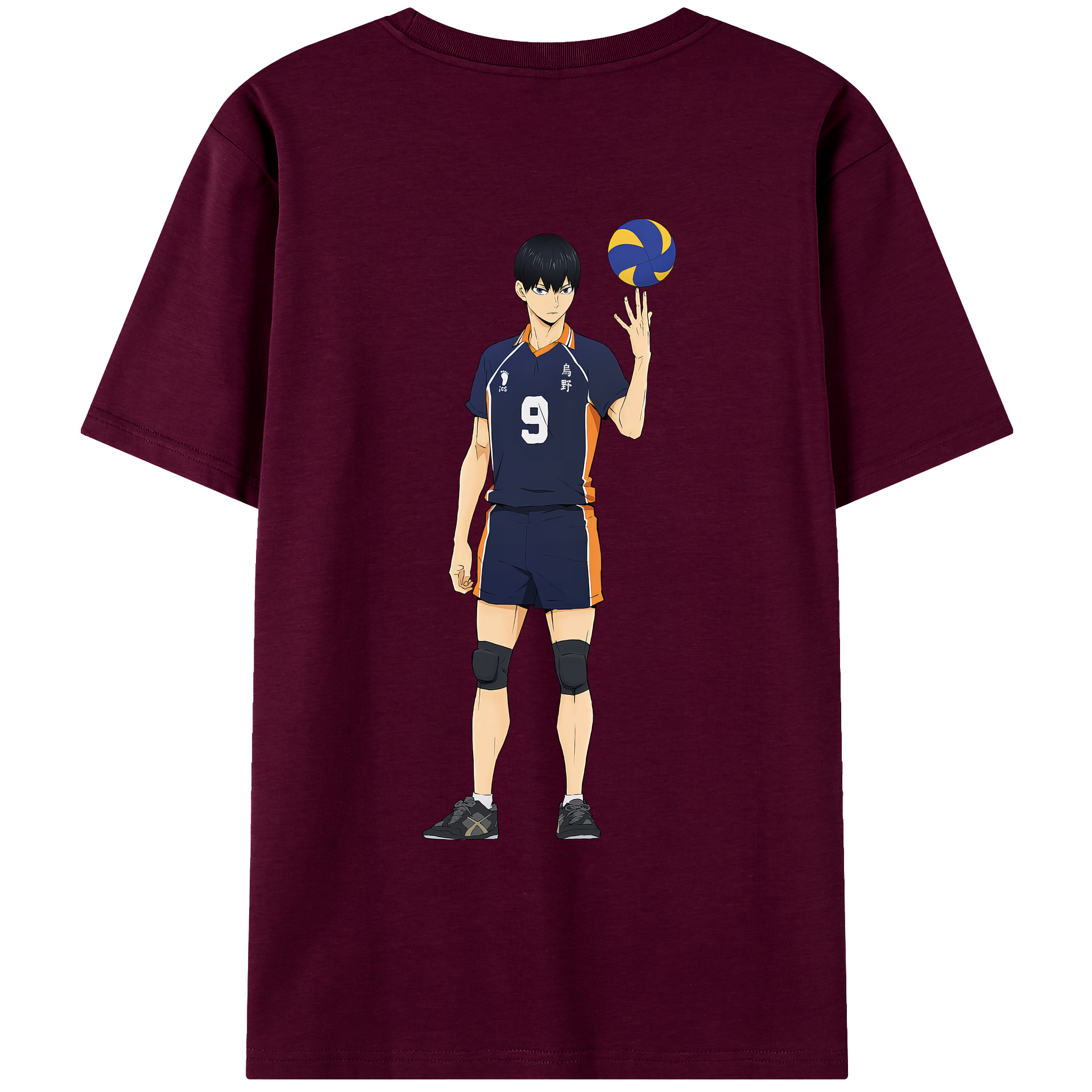 （画像用） ハイキュー!! Haikyu!! レディース半袖Tシャツ(バックプリント)